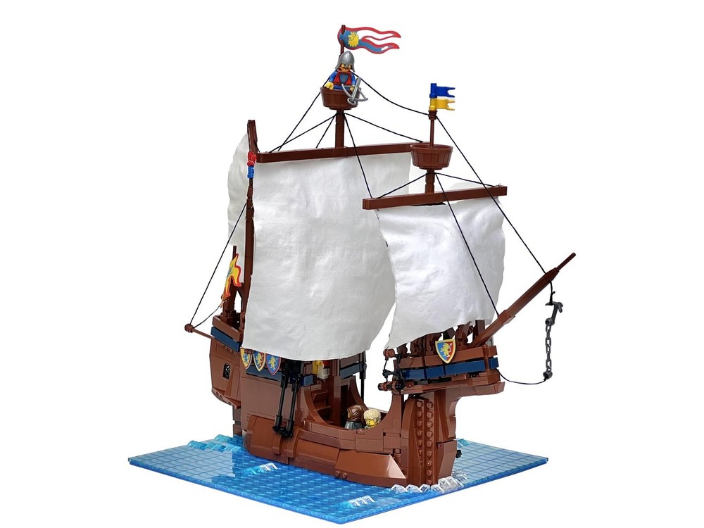LEGO MOC Medieval Carrack - Including Modular Hull by ...