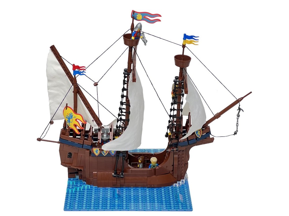 LEGO MOC-215683 Medieval Carrack - Including Modular Hull by ...