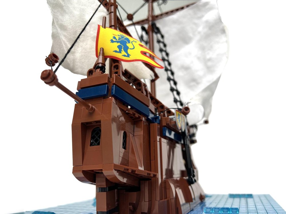 LEGO MOC Medieval Carrack - Including Modular Hull by ...