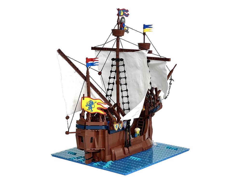 LEGO MOC Medieval Carrack - Including Modular Hull by ...