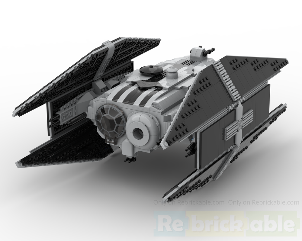 LEGO MOC Tie Ravager by Fabian2 | Rebrickable - Build with LEGO