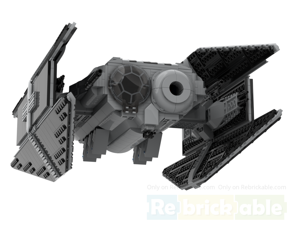 LEGO MOC Tie Ravager by Fabian2 | Rebrickable - Build with LEGO