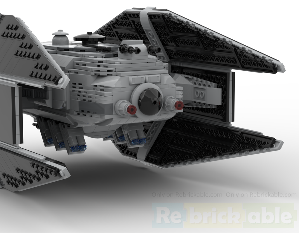 LEGO MOC Tie Ravager by Fabian2 | Rebrickable - Build with LEGO