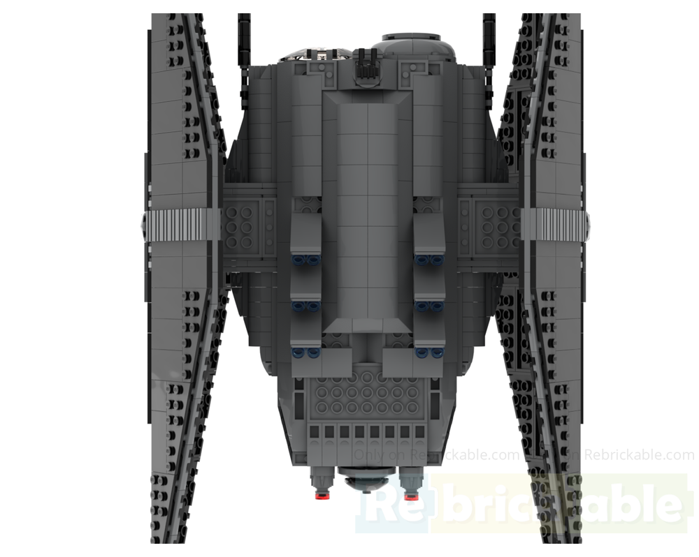 LEGO MOC Tie Ravager by Fabian2 | Rebrickable - Build with LEGO