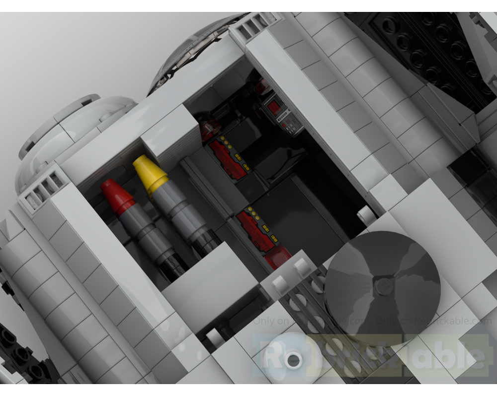 LEGO MOC Tie Ravager by Fabian2 | Rebrickable - Build with LEGO