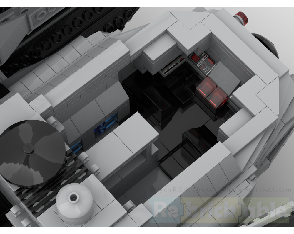 LEGO MOC Tie Ravager by Fabian2 | Rebrickable - Build with LEGO