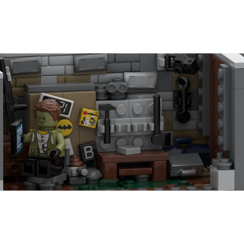 LEGO MOC-215740 The Riddler's Arrest! - Riddler and Bat-man minifigure ...