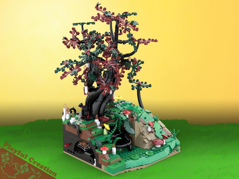 LEGO MOC The Ritual Tree by Playful Creations | Rebrickable - Build ...