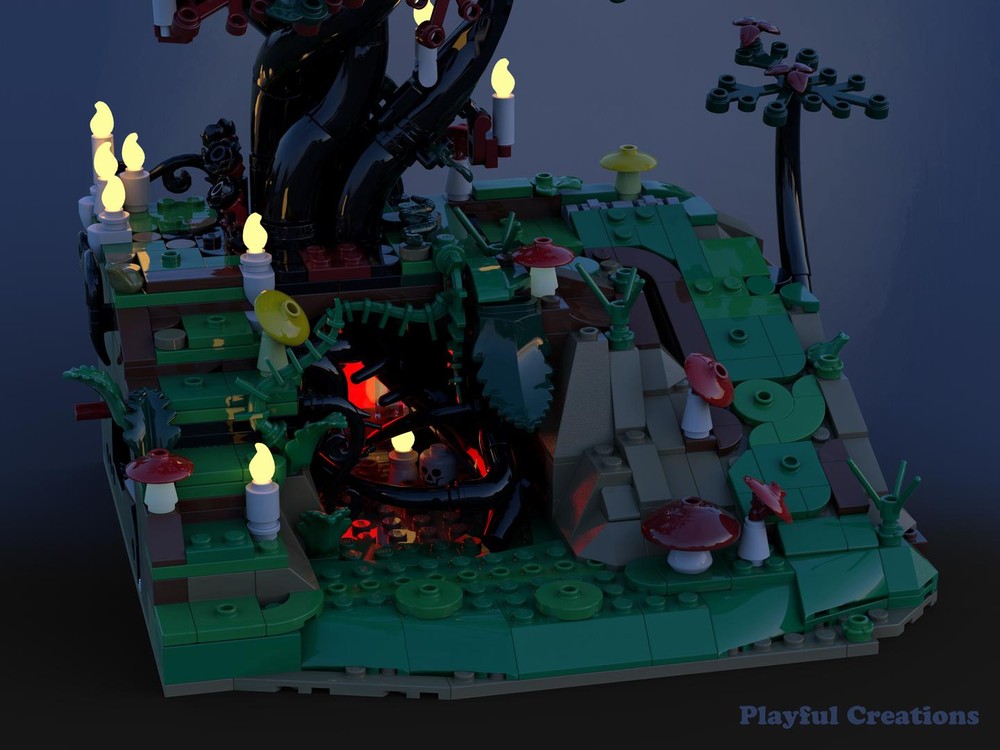 LEGO MOC The Ritual Tree by Playful Creations | Rebrickable - Build ...