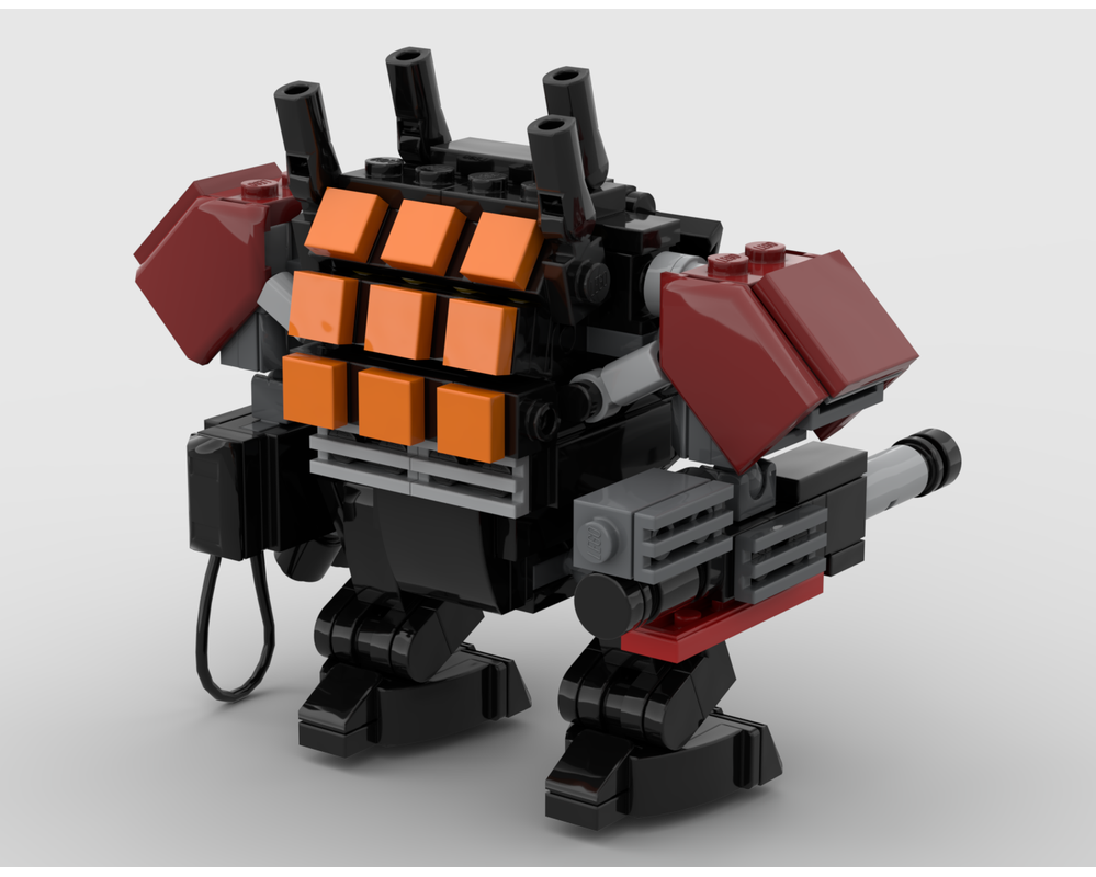 LEGO MOC Helldivers 2 Hulk Bruiser by Automaton Bricks