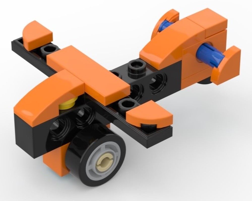 LEGO MOC-215780 Mini Airplane by LegoFever | Rebrickable - Build with LEGO
