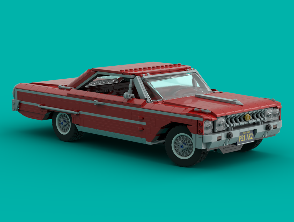 LEGO MOC-215792 Ford Galaxie Fastback 1963 by JackyBoy5