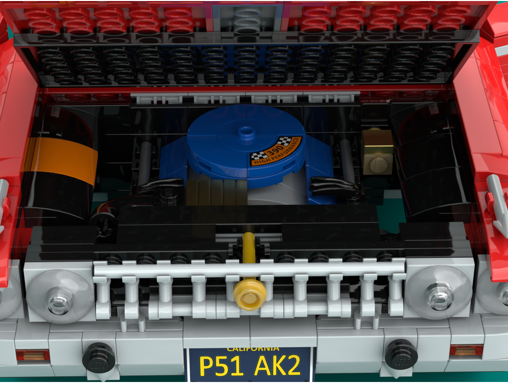 LEGO MOC Ford Galaxie Fastback 1963 by JackyBoy5 | Rebrickable - Build ...