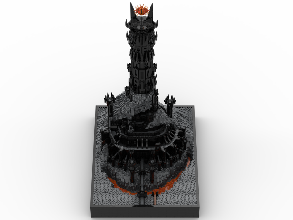 LEGO MOC LOTR - Barad-dûr (Upgrade) by magurean.paul | Rebrickable ...