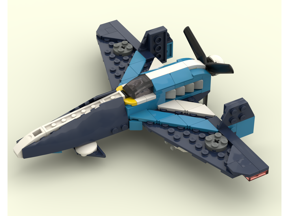 LEGO MOC Kyushu J7W Shinden by Loopy 888 | Rebrickable - Build