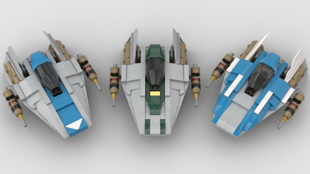 LEGO MOC-215853 Phoenix Squadron - A-Wing - Rebels by enfurnoh
