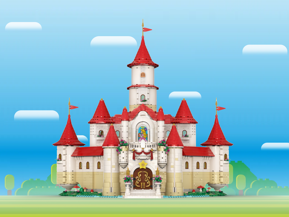 LEGO MOC-215856 Mushroom Castle by Glimmhilde | Rebrickable