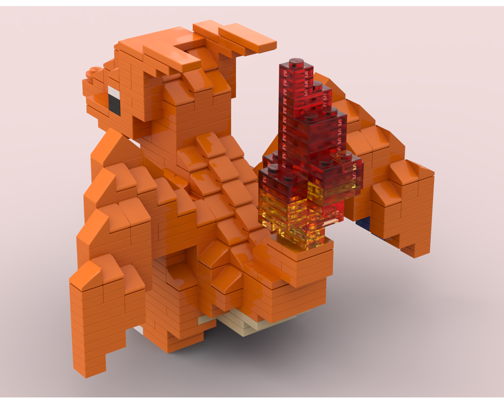 LEGO MOC Charizard by stefception | Rebrickable - Build with LEGO