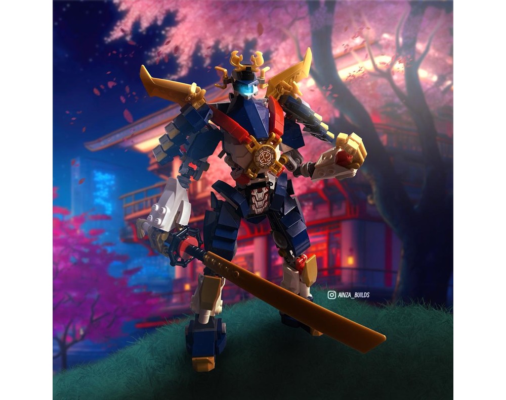 LEGO MOC Pixal's Samurai X Mech by AinzaBuilds | Rebrickable