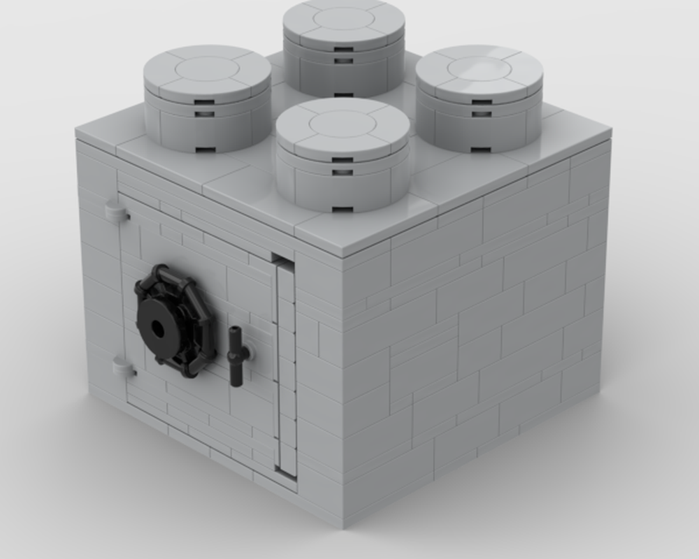 LEGO MOC-215952 Safe Brick by BrickPlotter | Rebrickable - Build with LEGO