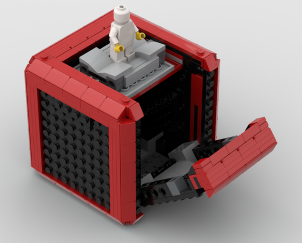 LEGO MOC-215967 Simple Figure cube V1 by McMOC | Rebrickable - Build ...
