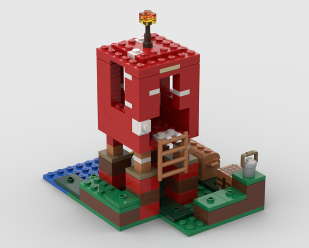 LEGO MOC-215975 Toadstool Tower by Sammbers | Rebrickable - Build with LEGO