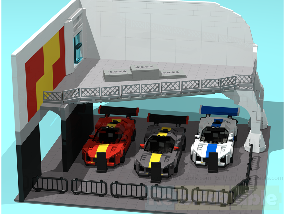 LEGO MOC Racing Podium Display by Bricksideas | Rebrickable - Build ...