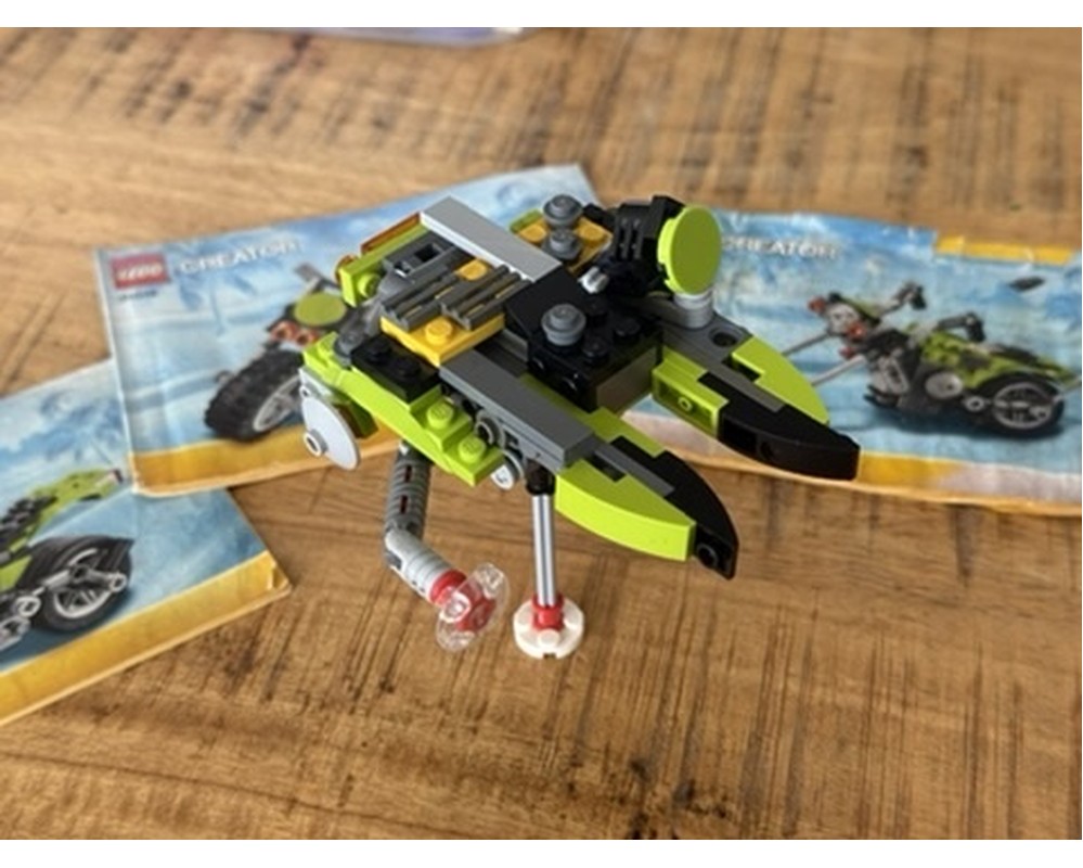 LEGO MOC Millennium Motorcycle by JupiterZen | Rebrickable - Build with ...