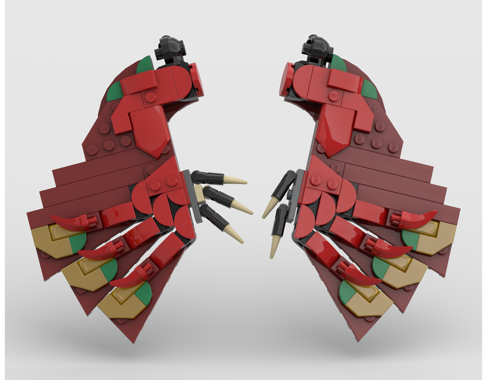 LEGO MOC-216226 Utahraptor ostrommaysi by KarateKarnt | Rebrickable ...