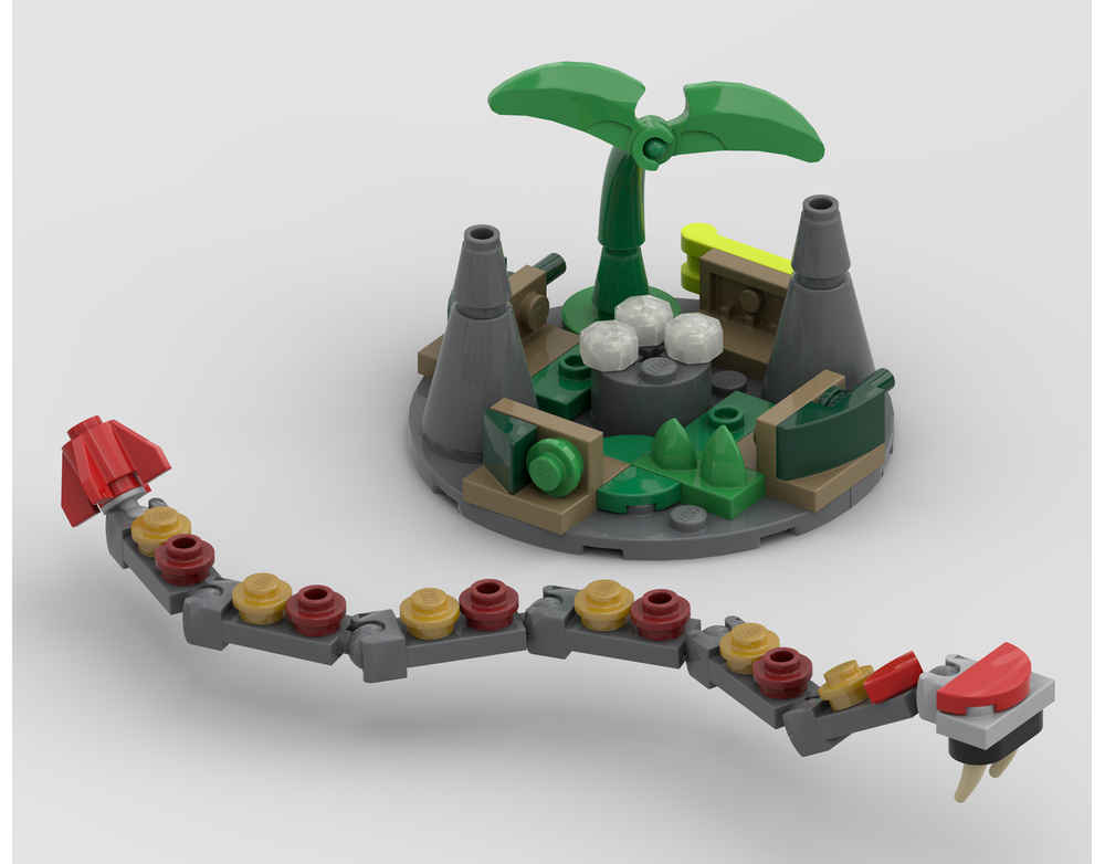 LEGO MOC-216226 Utahraptor ostrommaysi by KarateKarnt | Rebrickable ...