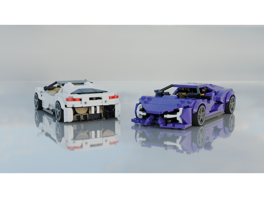 LEGO MOC-216252 Instructions Bundle; SF90, Revuelto, and ZR-1 by ...