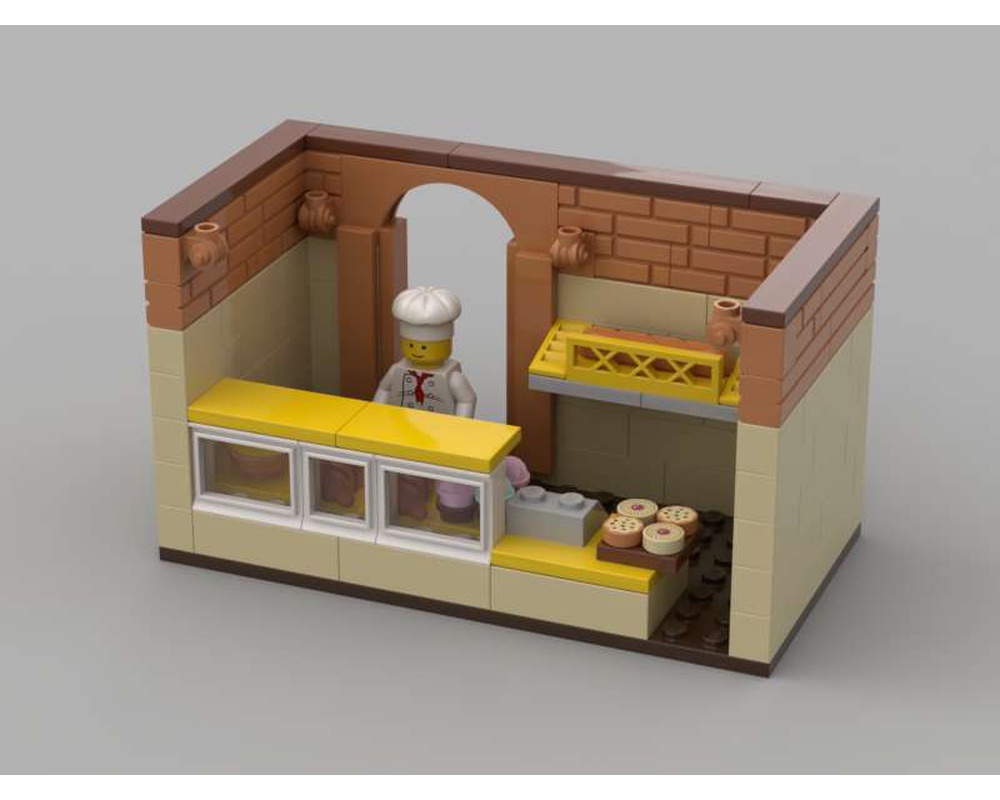 LEGO MOC Bakery by Manaies 