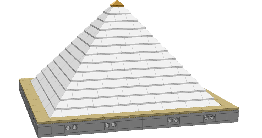 LEGO MOC 21058 - Building of the Great Pyramid by peme