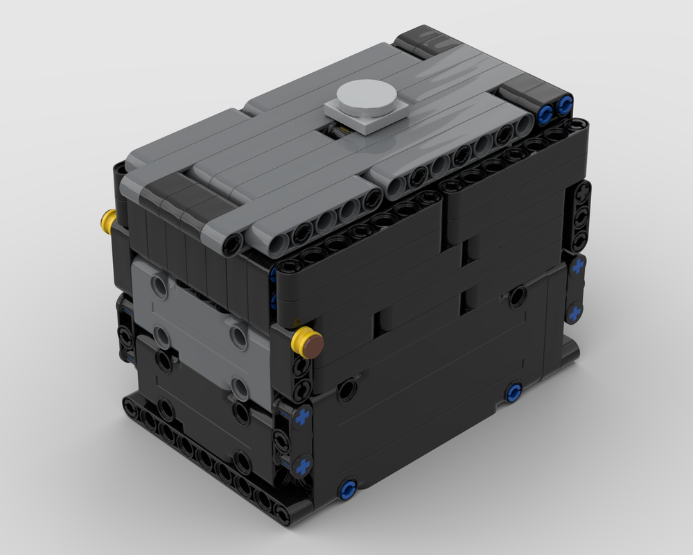 LEGO MOC-216372 TCG Cardbox by STUCKATTACK | Rebrickable - Build with LEGO