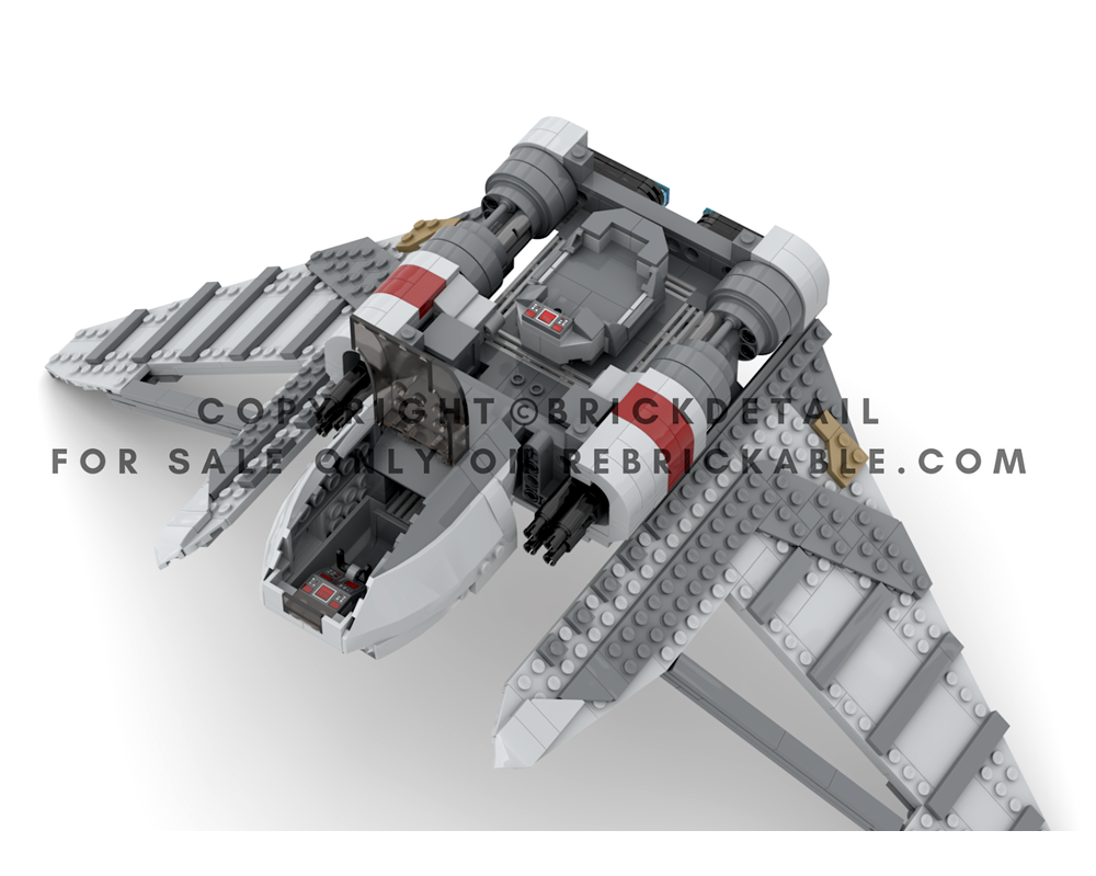 LEGO MOC-216400 Emperor Palpatine Shuttle Theta Class T-2C Personal ...