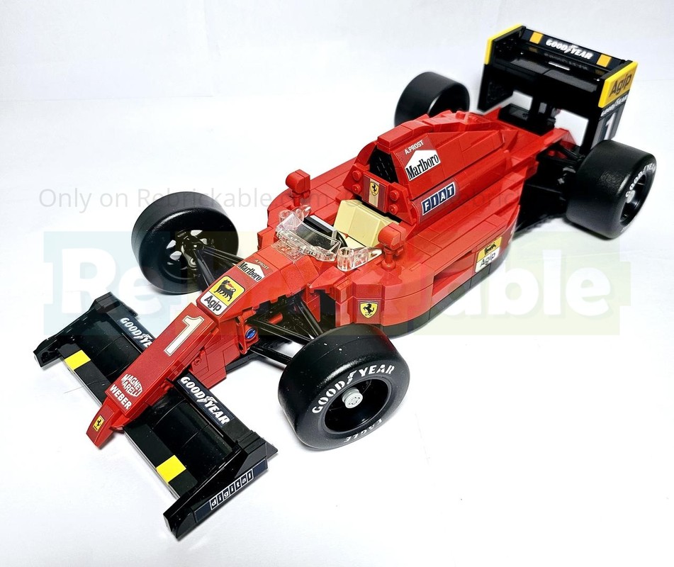 LEGO MOC Ferarri 641/2 F1-90 by WBsupercars_V.b