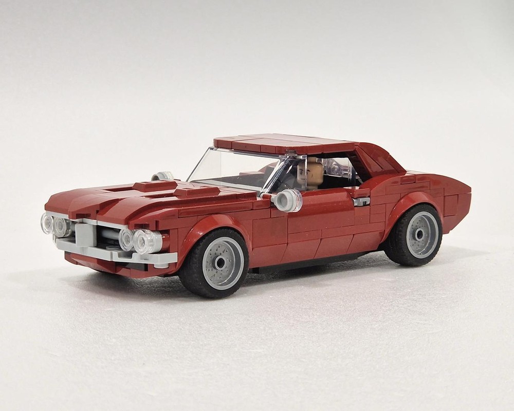 LEGO MOC 1967 Pontiac Firebird by firefabric Rebrickable Build