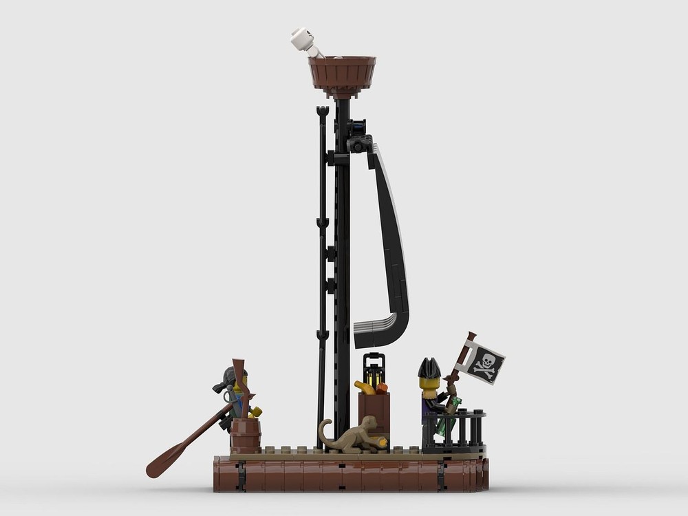 LEGO MOC Pirates Raft by Lacike82 | Rebrickable - Build with LEGO