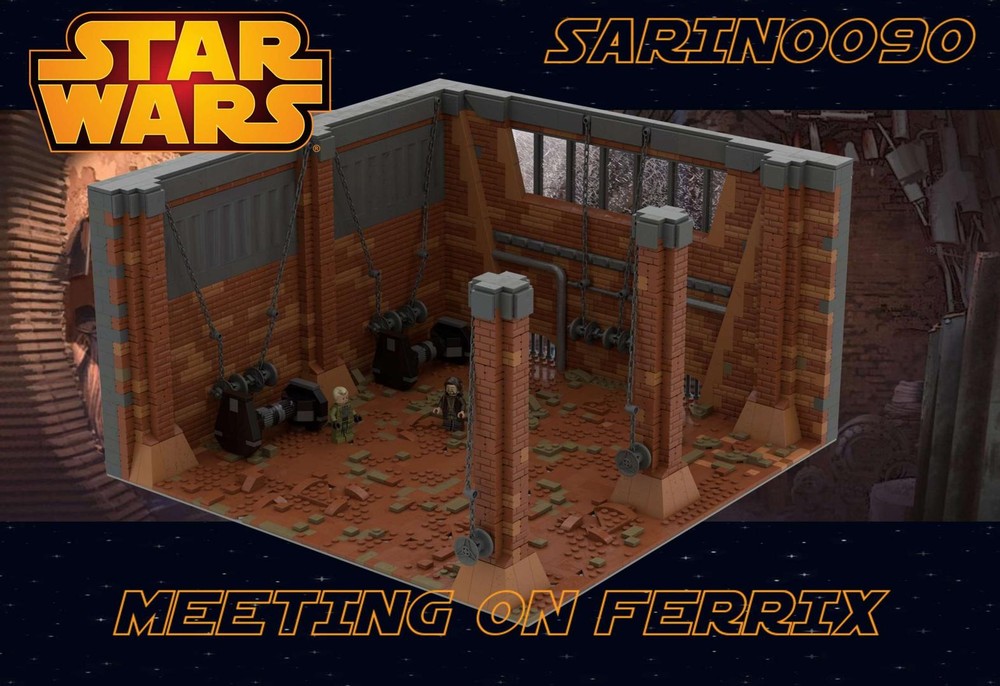 LEGO MOC SW - Meeting on Ferrix by Sarinoo90 | Rebrickable - Build with ...