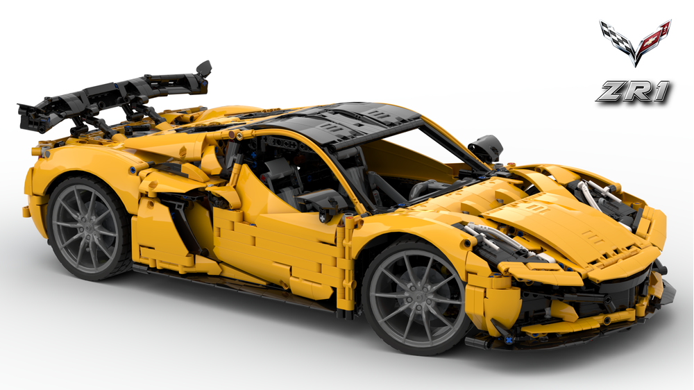 レベッカ LEGO MOC 42100 Alternate Super Pack (2in1) by Nico71