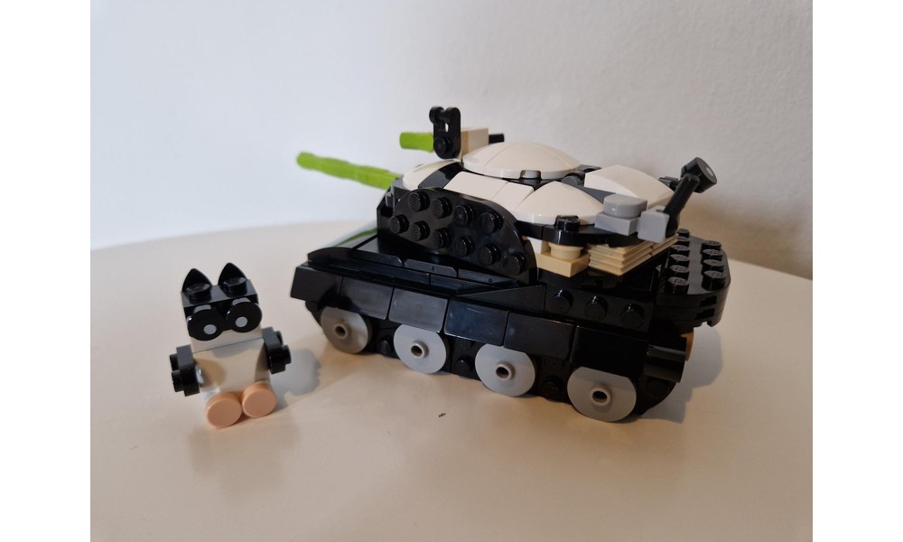 LEGO MOC-216698 Panda Panzer by Jappelsap98 | Rebrickable - Build with LEGO