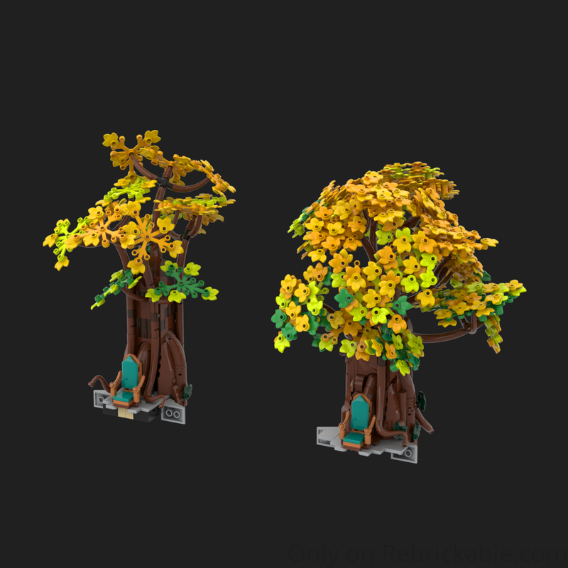 LEGO MOC-216710 Rivendell - Lusher Trees by rebelnili | Rebrickable ...