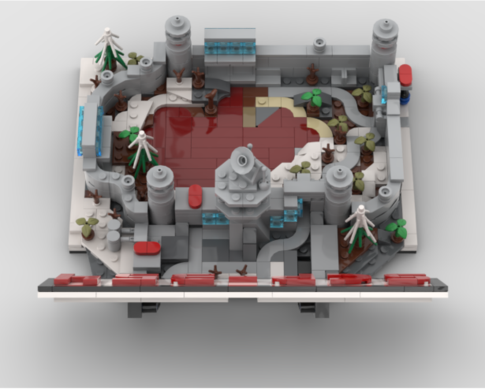LEGO MOC-216753 SCP-354 the red Pool by McMOC | Rebrickable - Build ...