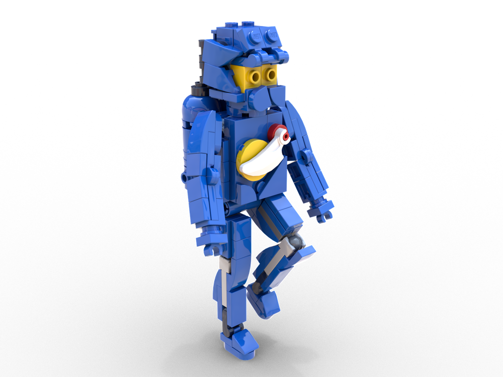 LEGO MOC-216777 Benny - action figure by ALLEGORY | Rebrickable - Build ...