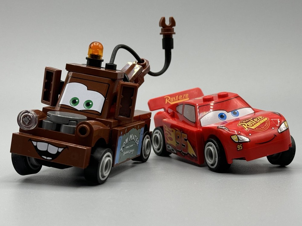 Model: Articulated/Posable Lightning McQueen and Mater