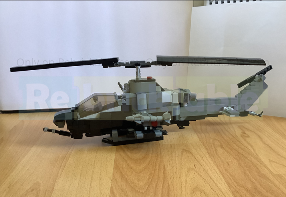 LEGO MOC bell AH-1W supercobra attack helicopter by sir