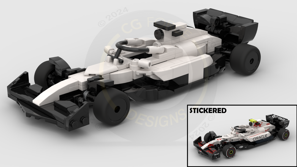 LEGO MOC F1 Redbull RB21 - Japan by CGForceDesigns