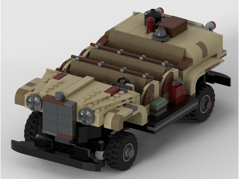 LEGO MOC-216879 Dinosaur Time Rover / Indiana Jones Adventure Troop ...
