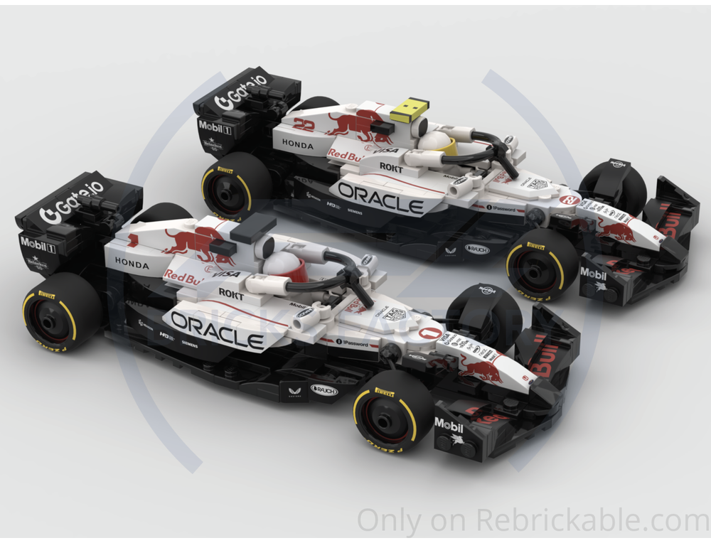 れっどぶるー LEGO MOC F1 Red Bull RB21 Japan by Pit Lane Bricks Factory