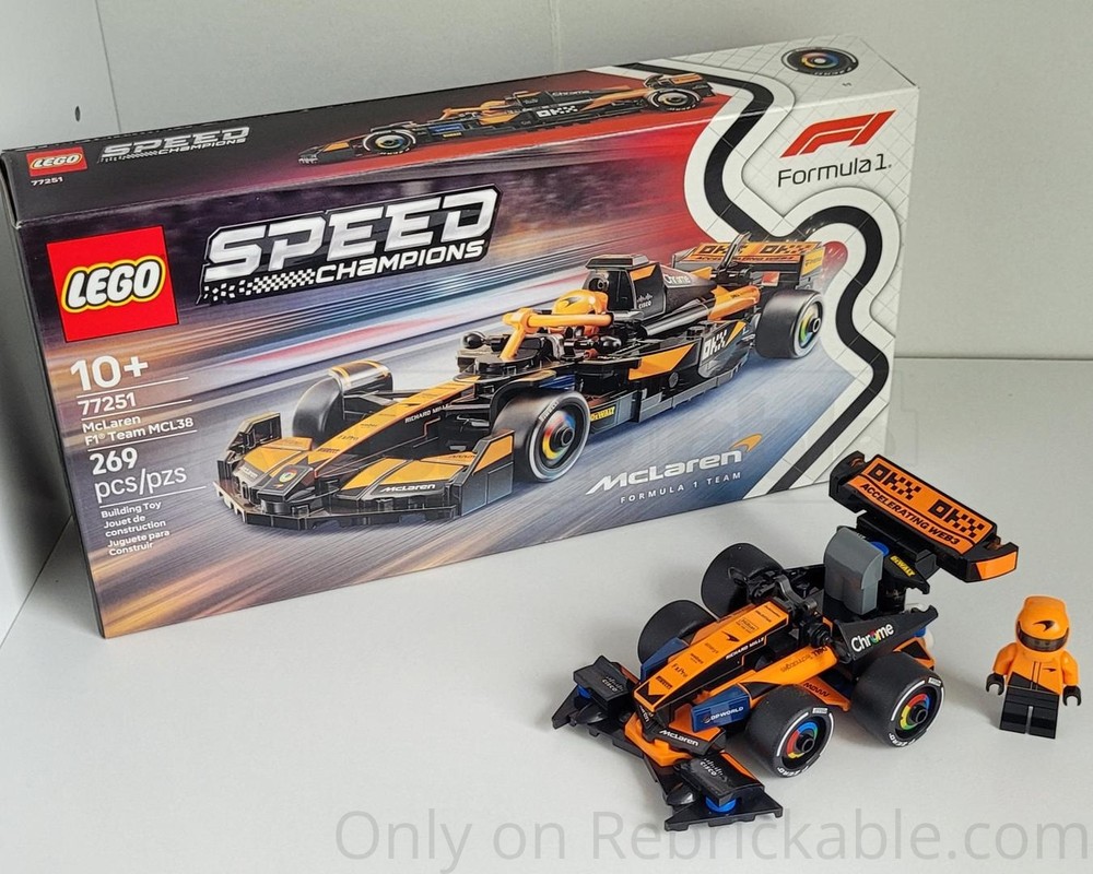 LEGO MOC-217009 Tooned McLaren F1 MCL38 by ford4thot | Rebrickable